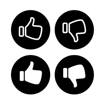 hand icon on white backgroundのイラスト素材