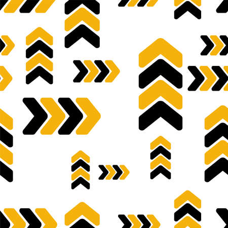 seamless pattern with traffic road signのイラスト素材