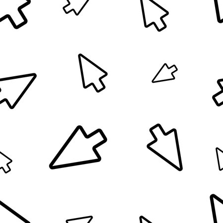 seamless pattern with arrow icon