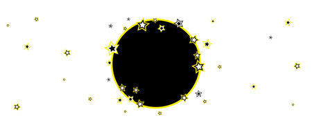 White writing space on black background.のイラスト素材