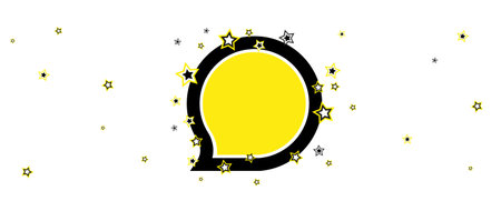 White writing space on black background.のイラスト素材