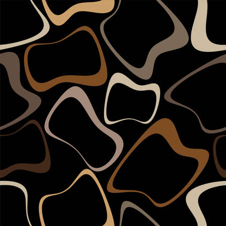 Seamless pattern decorated with chains and pearls.のイラスト素材