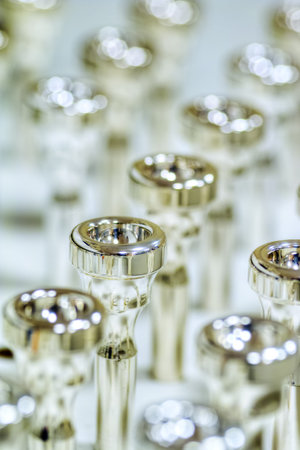Oral pieces for trumpetsの写真素材