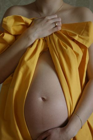 pregnant bellyの写真素材