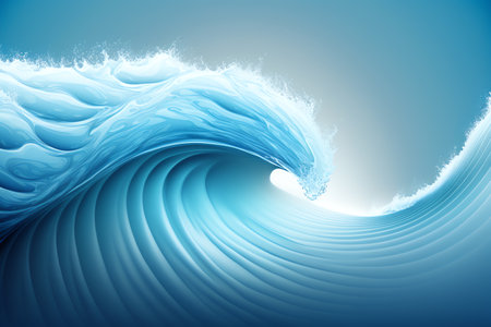Abstract blue color background. colored background. abstract picture. Generative AIの素材