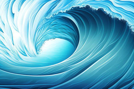 Abstract blue color background. colored background. abstract picture. Generative AIの素材