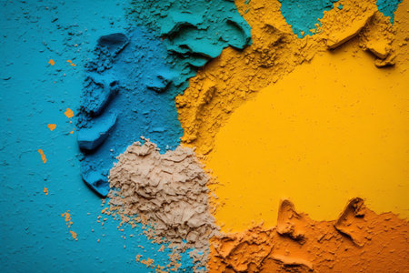 color background texture wall. plaster texture background. Generative AIの素材