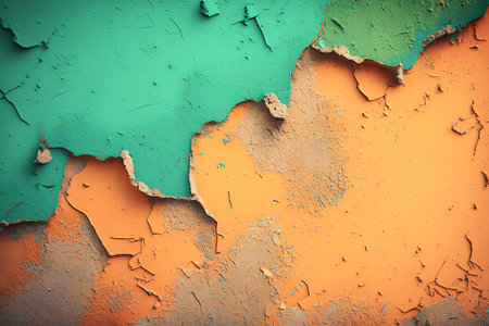 color background texture wall. plaster texture background. Generative AIの素材
