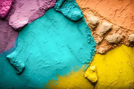 color background texture wall. plaster texture background. Generative AIの素材