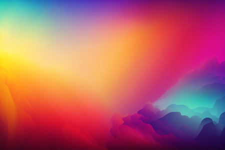 Abstract background with bright colors. Colorful modern screen. multicolor background. Generative AIの素材