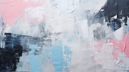 Closeup of abstract rough art painting textureの素材