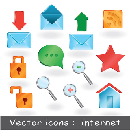 12 pro icons for web presentation or for web sitesのイラスト素材