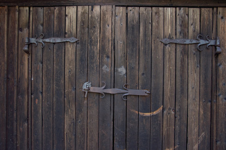 Old Ukrainian house in the summerの写真素材