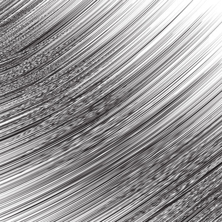Twisted metal surface lighted