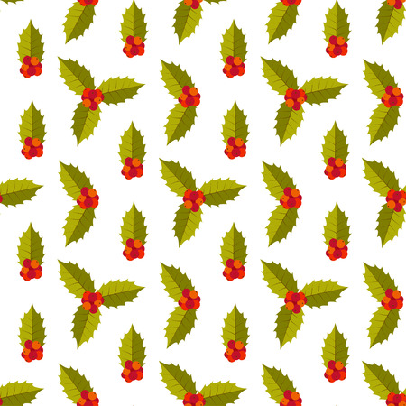Christmas seamless pattern with doodle toys. Vector illustration.のイラスト素材