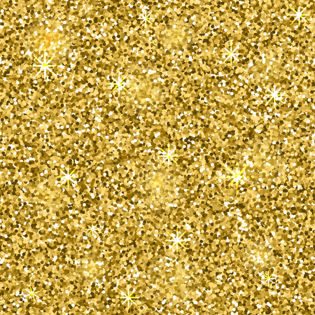 Gold glitter texture. Design element. Vector illustrationのイラスト素材