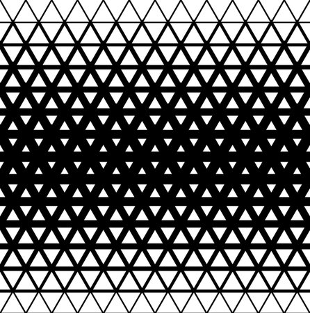 Geometric modern seamless background with triangle elements, vector illustration.