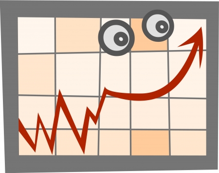 	Business diagram emoticon-joy のイラスト素材