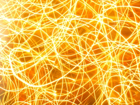 Light circlesの写真素材