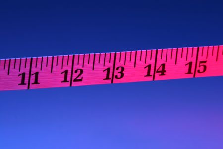 measuring tape close-upの写真素材