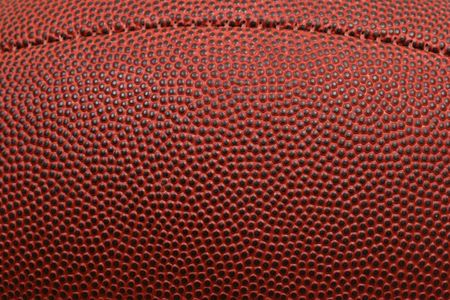 Macro of football texture with seamの写真素材