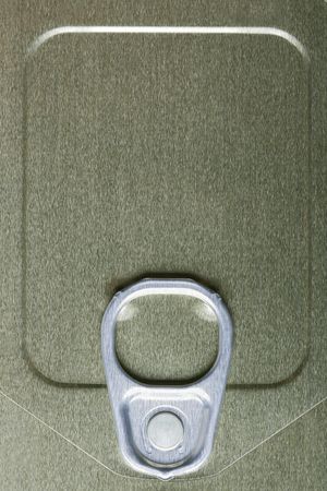 Close-up of an unopened tin canの写真素材