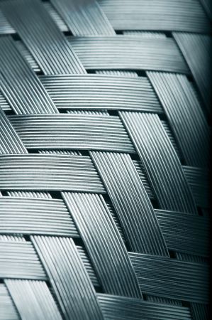 Macro photo of a high quality wire mesh From car filter - selective focusの写真素材