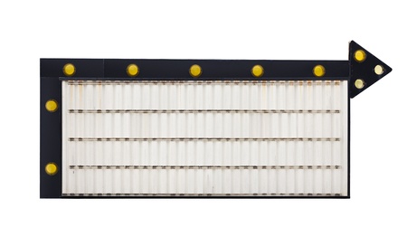 Insert your own message onto this blank retro marquee signの写真素材