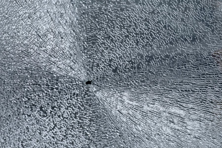 Broken glass window texture