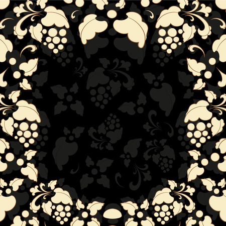 Vintage frame in retro style vector illustrationのイラスト素材