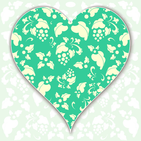heart, Valentine,vector illustrationのイラスト素材
