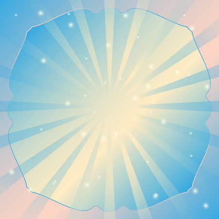 Radial vector background retroのイラスト素材