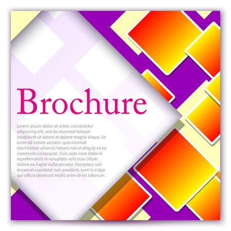 abstract background consisting of squares and place for text, vector illustrationのイラスト素材