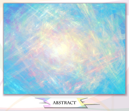 abstract background, watercolor, play of colors, vector illustrationのイラスト素材