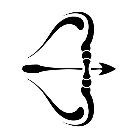 zodiac sign Sagittarius, vector illustrationのイラスト素材