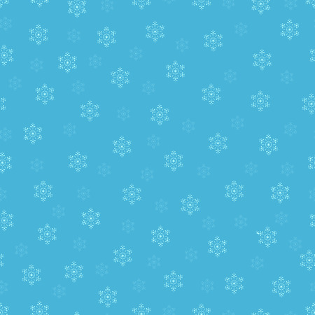 Festive background with snowflakes, vector illustrationのイラスト素材