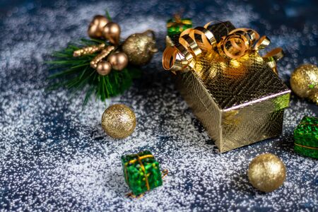 Merry Christmas card, frame, banner. New Year.の写真素材
