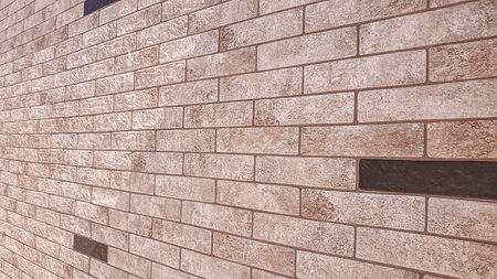 Wall and floor masonry. Various stone textures. Multicolored background. Copy space.