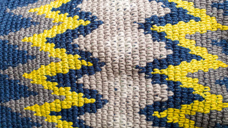 handmade bags. Knitted from colored threads. Volumetric and comfortable to wear with a long handle....
