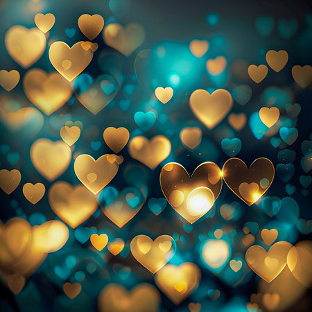 Annotation of the light side in cold and warm colors, illustration, generation of AI.Copy spaceの素材