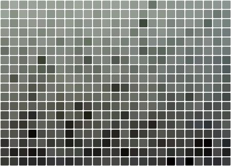 Grey 3D tiles on white backgroundの写真素材