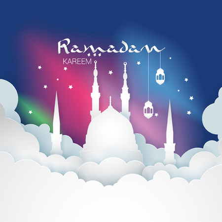 Ramadan Kareem Vector Illustrationのイラスト素材