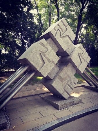 sculpture in parkのeditorial素材