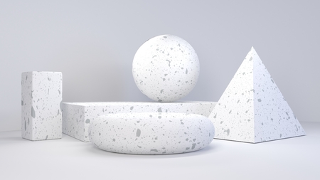 Abstract blue and black background. 3d renderの写真素材