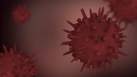 Coronavirus 2019-nCov novel coronavirus concept resposible for asian flu outbreak and coronaviruses...