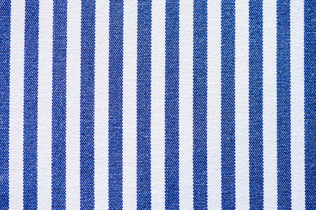 Blue and white textile stripe stucture, backgroundの写真素材