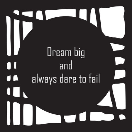 Wise words of life on a black and white abstract backgroundのイラスト素材