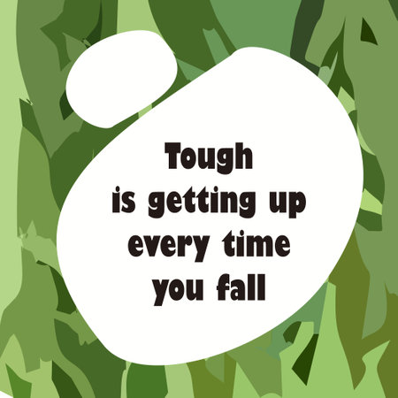 Words of wisdom with fern leaf floral abstract backgroundのイラスト素材