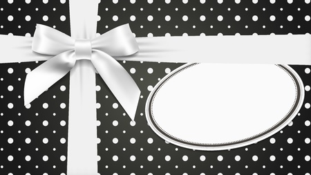 Box with a bowのイラスト素材