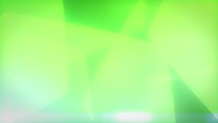 Green background with smooth spinning of hexagons. 2d Illustrationの写真素材